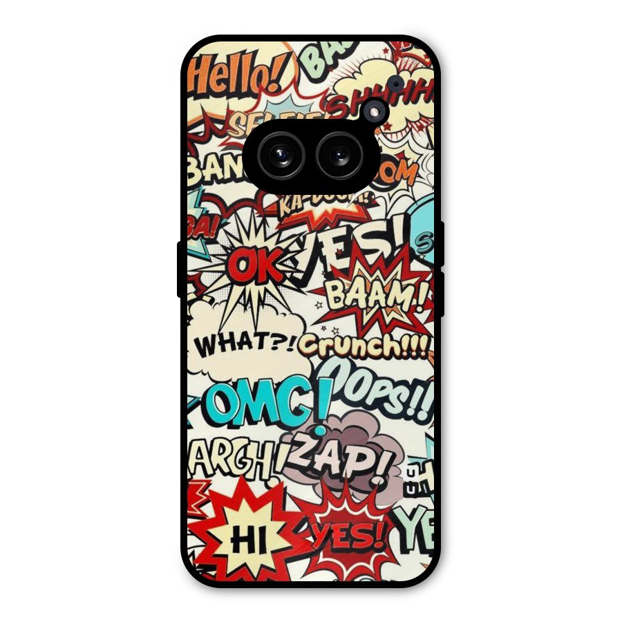 Boom Zap Metal Back Case for Nothing Phone 2a