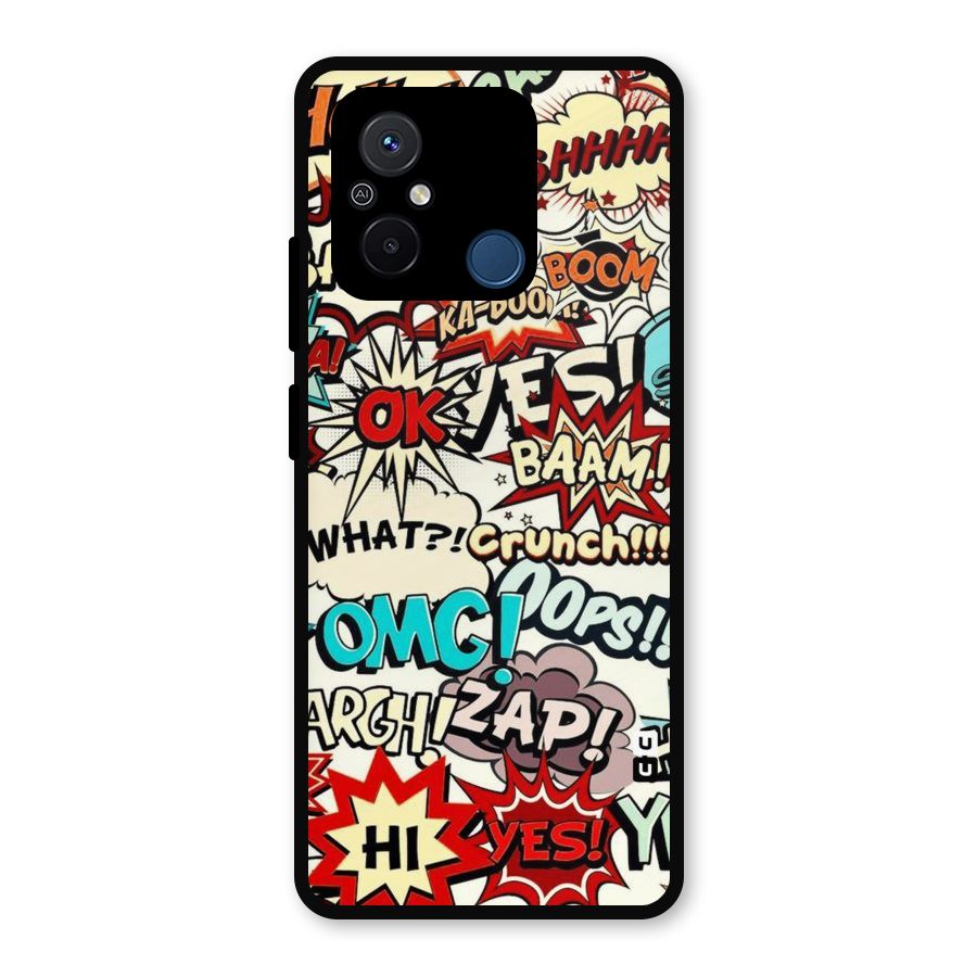Boom Zap Metal Back Case for Poco C55