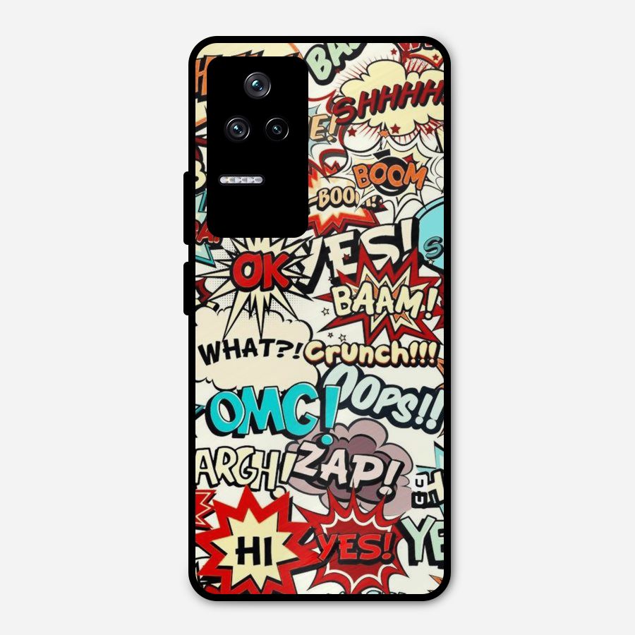 Boom Zap Metal Back Case for Poco F4 5G