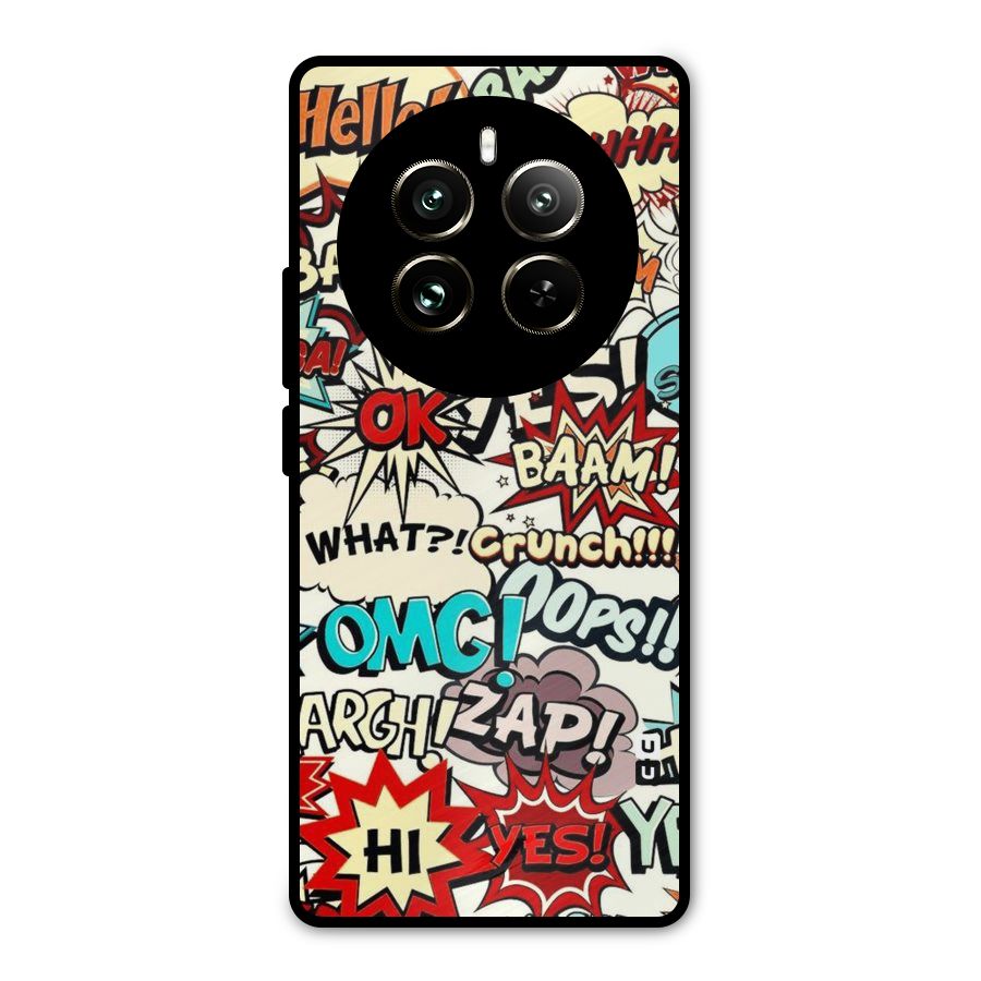 Boom Zap Metal Back Case for Realme 12 Pro