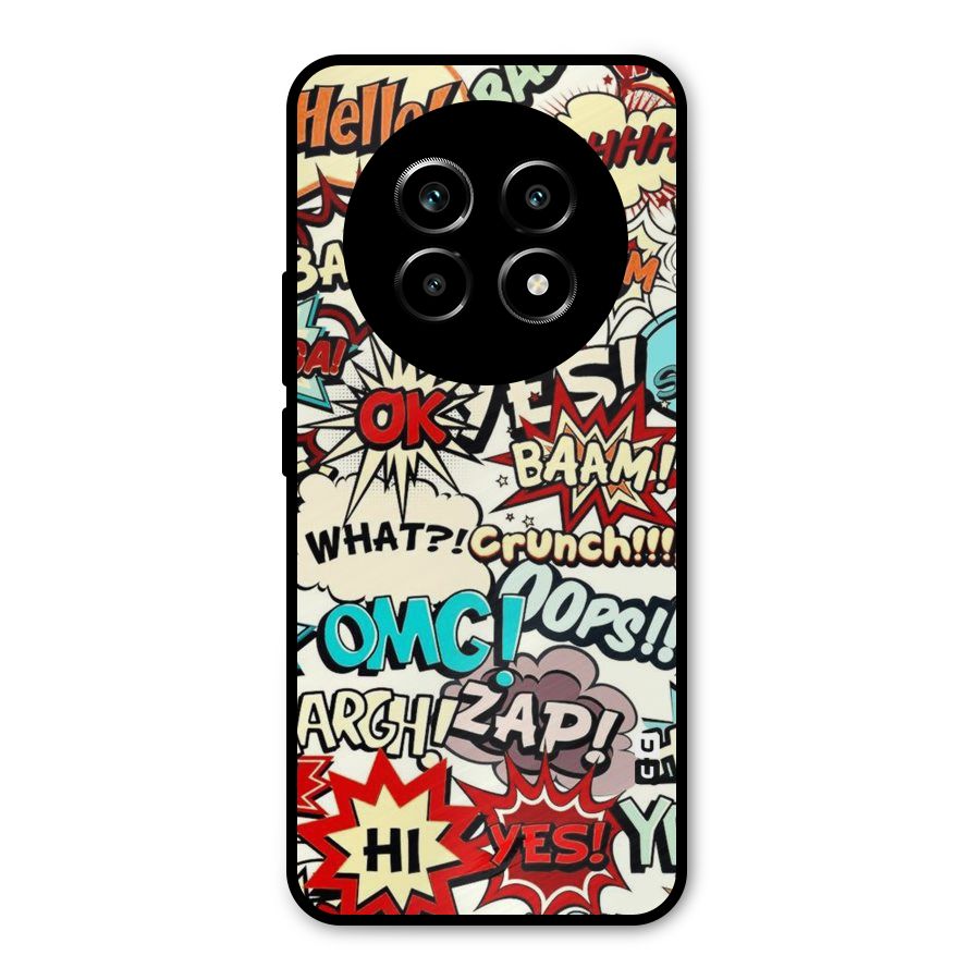 Boom Zap Metal Back Case for Realme 13 Pro