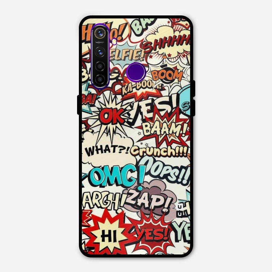 Boom Zap Metal Back Case for Realme 5 Pro