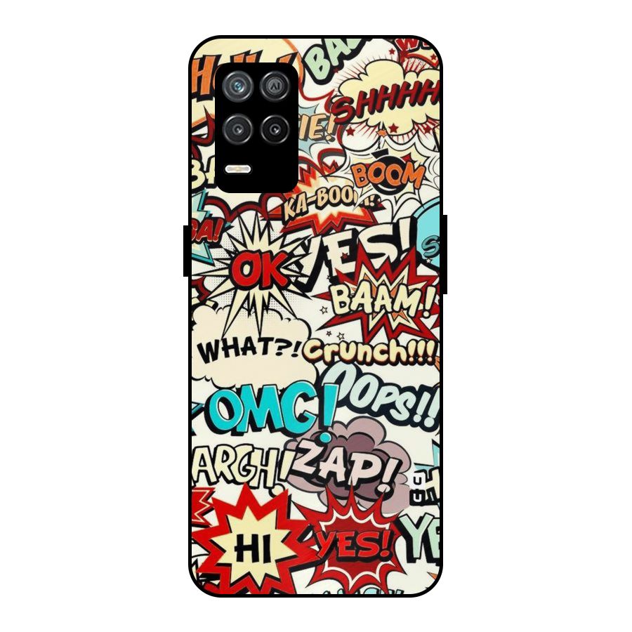 Boom Zap Metal Back Case for Realme 8s 5G