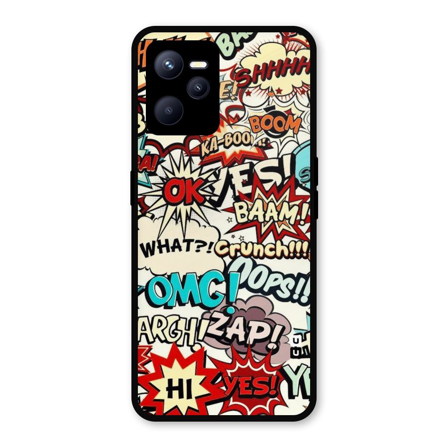 Boom Zap Metal Back Case for Realme C35