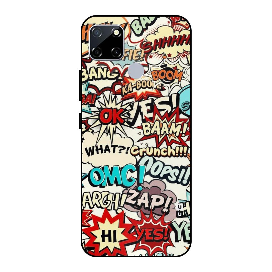 Boom Zap Metal Back Case for Realme Narzo 20