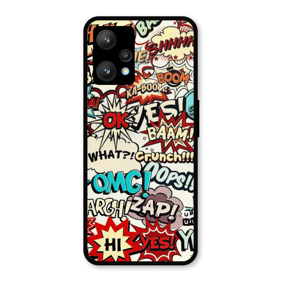 Boom Zap Metal Back Case for Realme Narzo 50 Pro