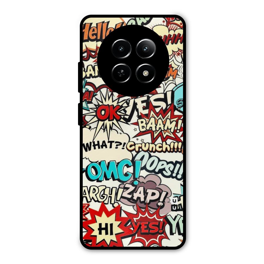 Boom Zap Metal Back Case for Realme Narzo 70x 5G