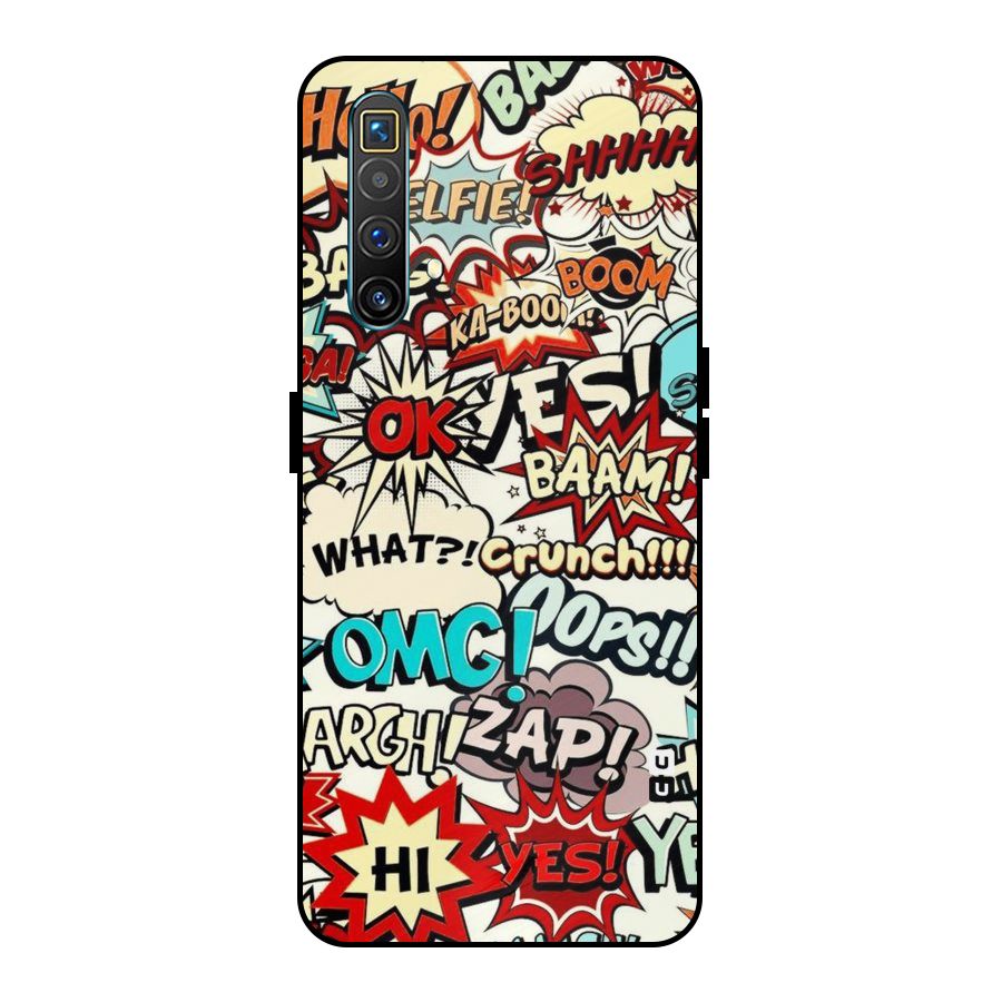 Boom Zap Metal Back Case for Realme X3