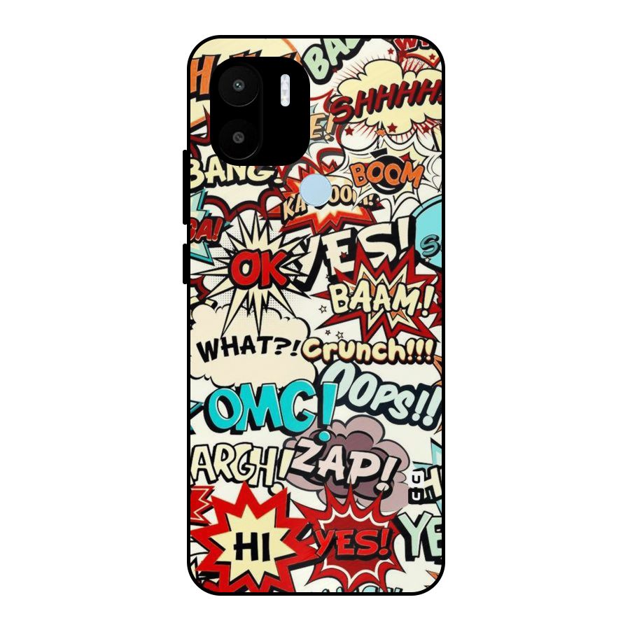 Boom Zap Metal Back Case for Redmi A2+