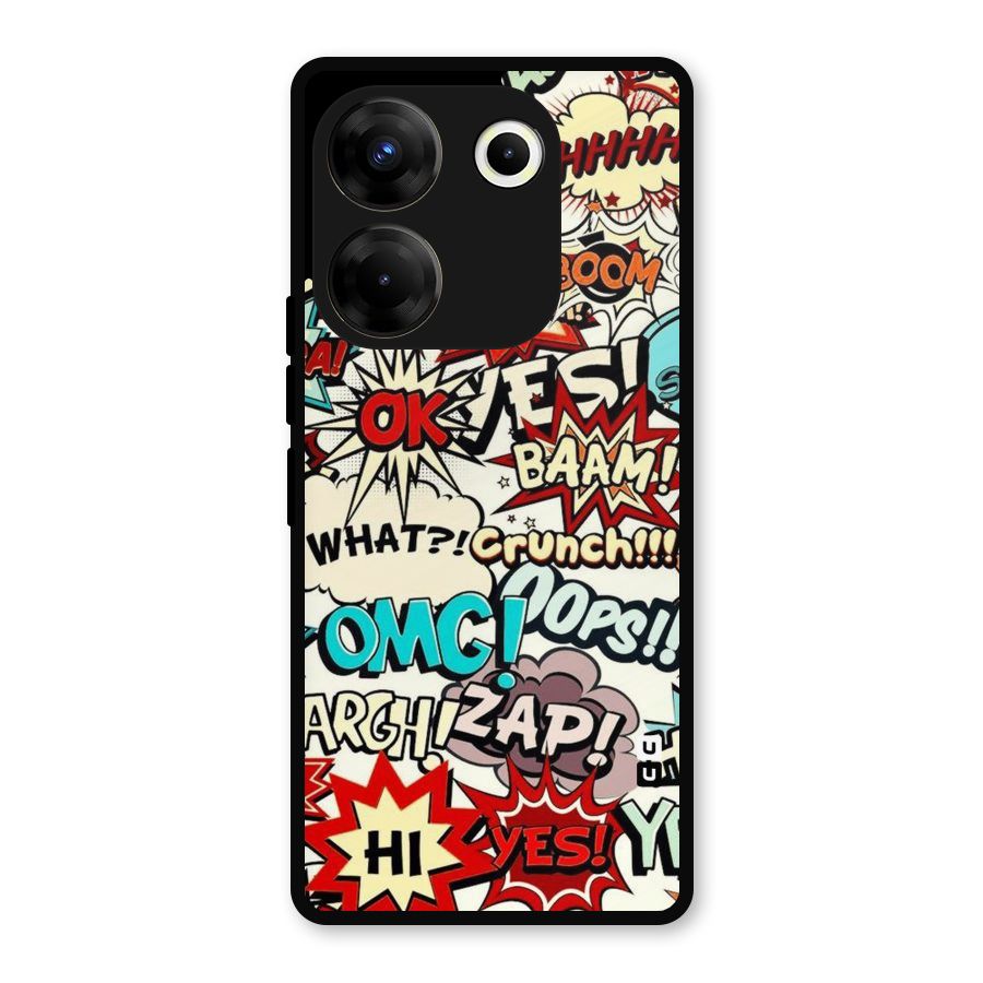 Boom Zap Metal Back Case for Tecno Camon 20