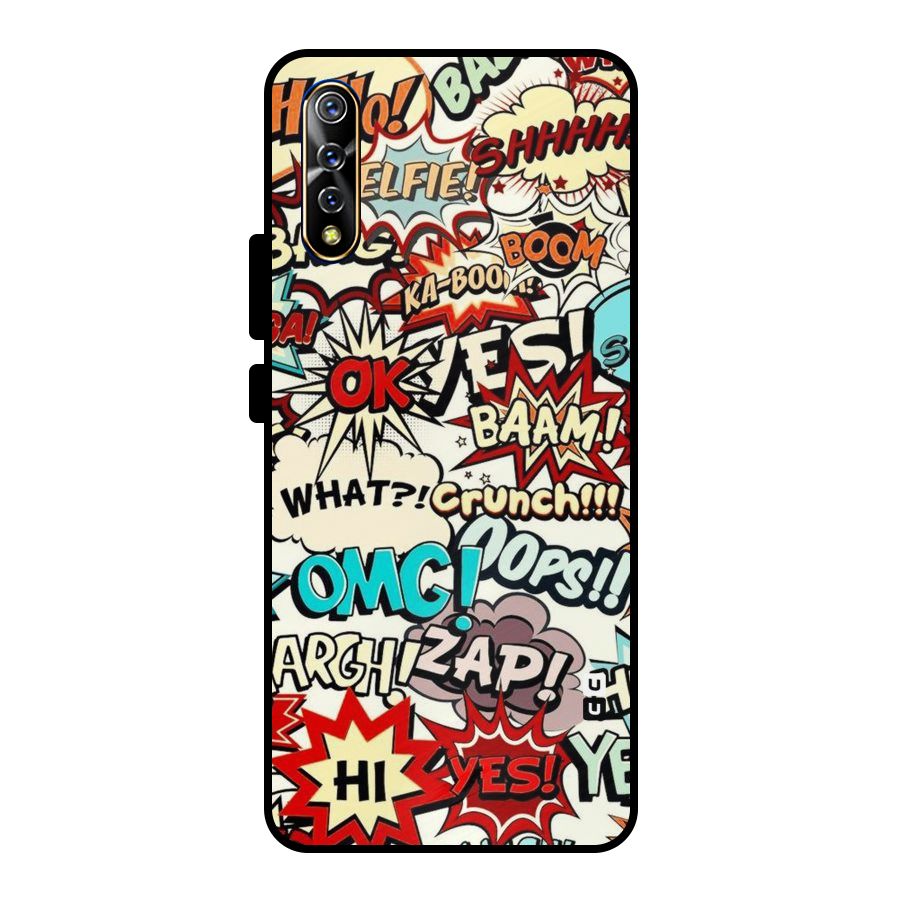 Boom Zap Metal Back Case for Vivo S1