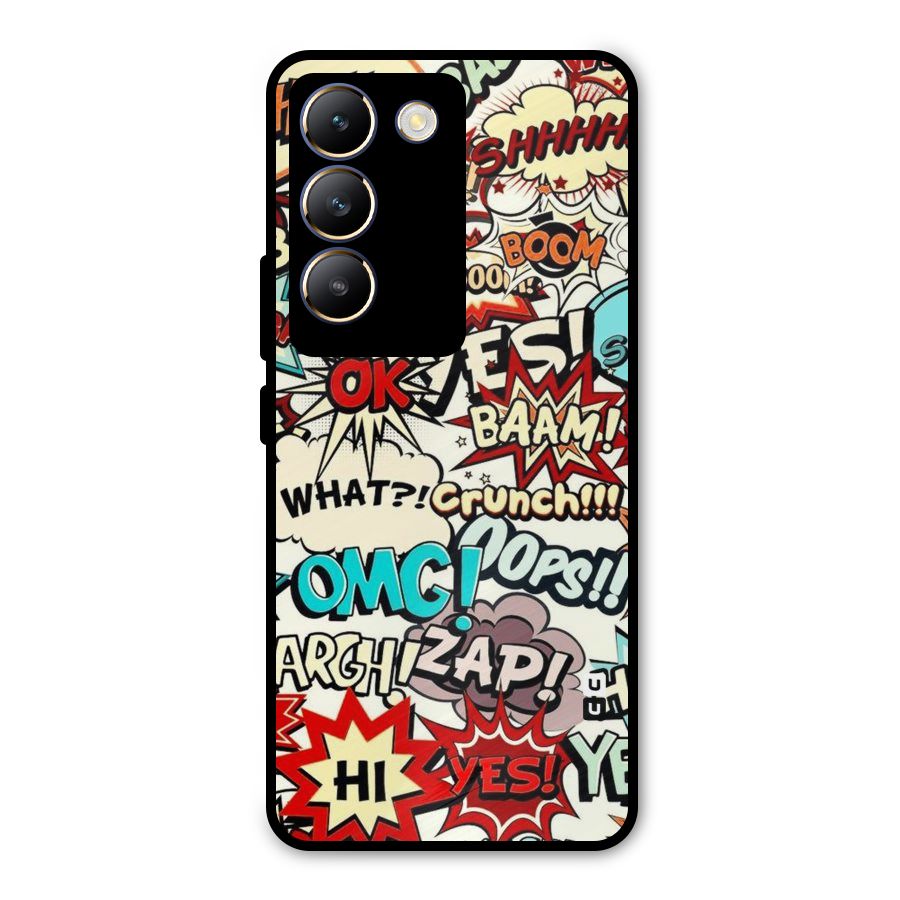 Boom Zap Metal Back Case for Vivo T3 5G