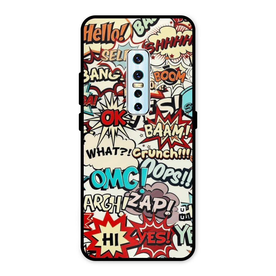 Boom Zap Metal Back Case for Vivo V17 Pro