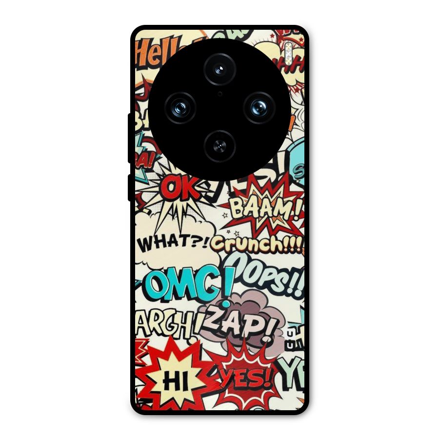Boom Zap Metal Back Case for Vivo X100 Pro