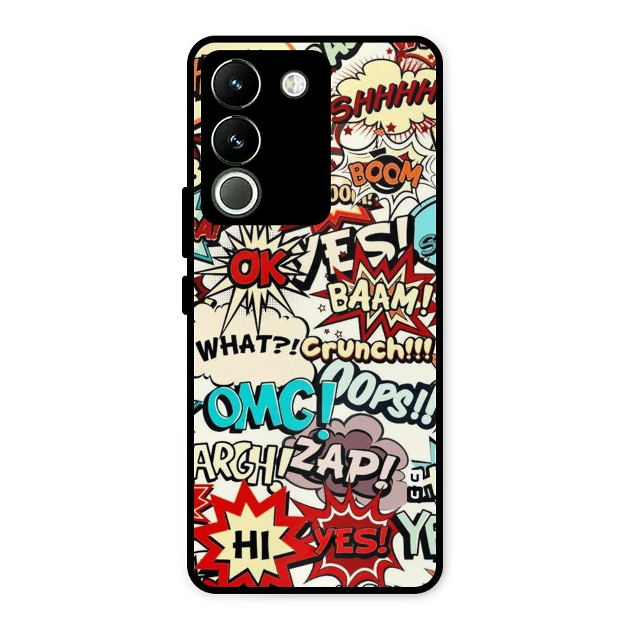 Boom Zap Metal Back Case for Vivo Y200