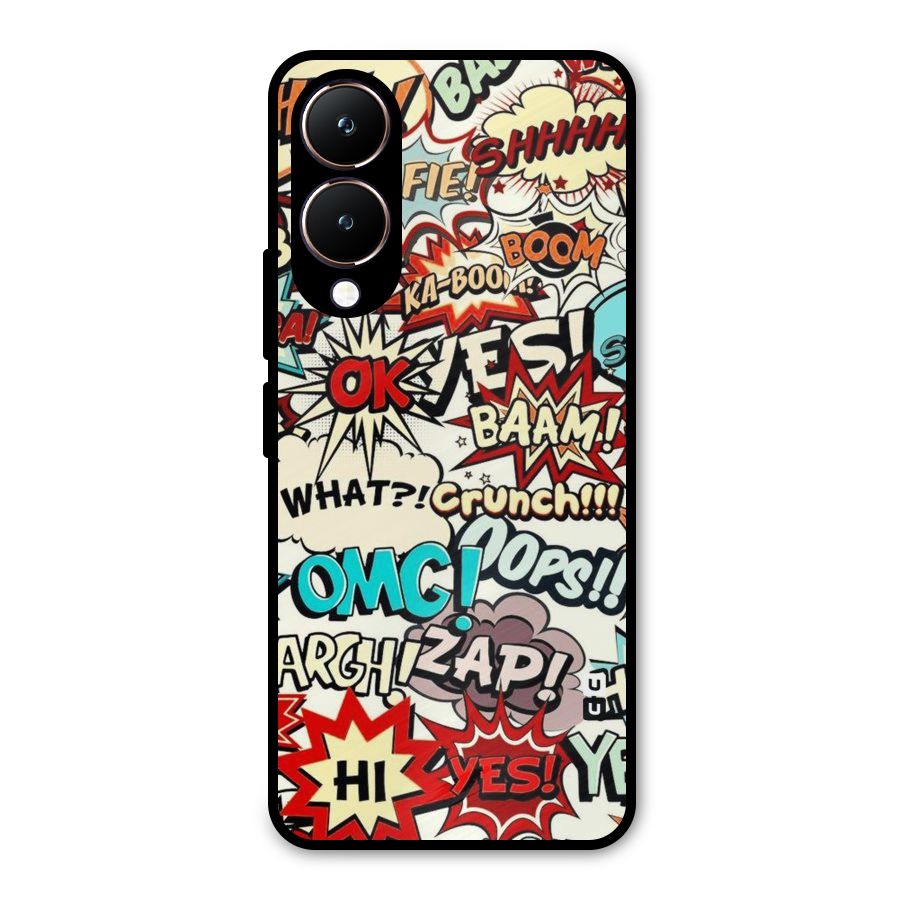 Boom Zap Metal Back Case for Vivo Y28