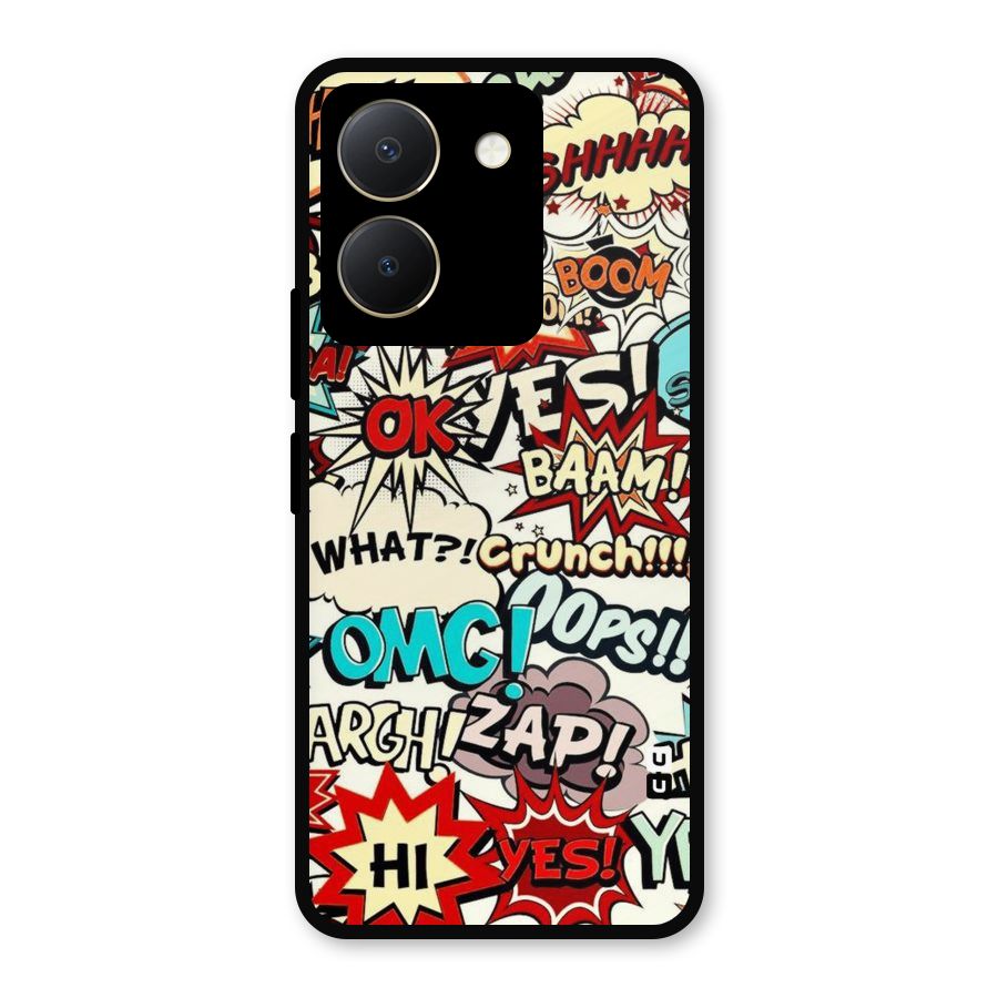 Boom Zap Metal Back Case for Vivo Y36