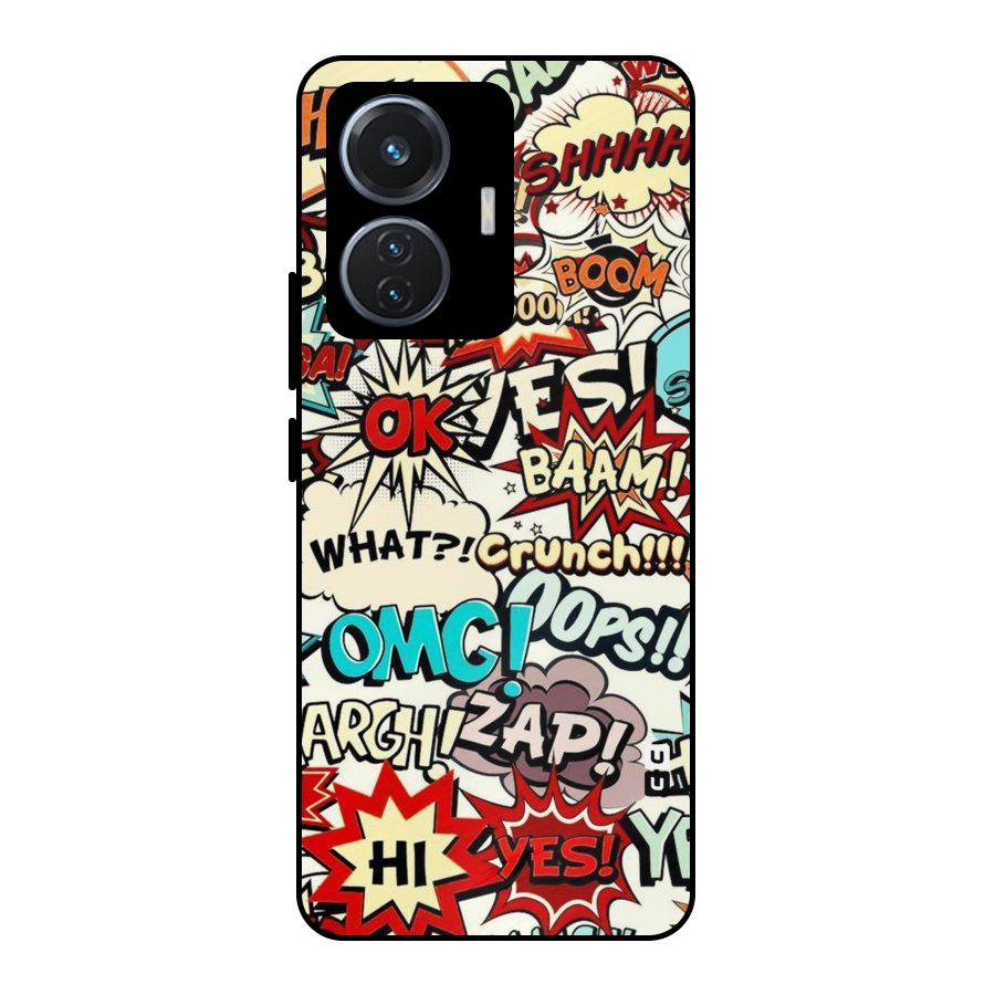 Boom Zap Metal Back Case for iQOO Z6 44W