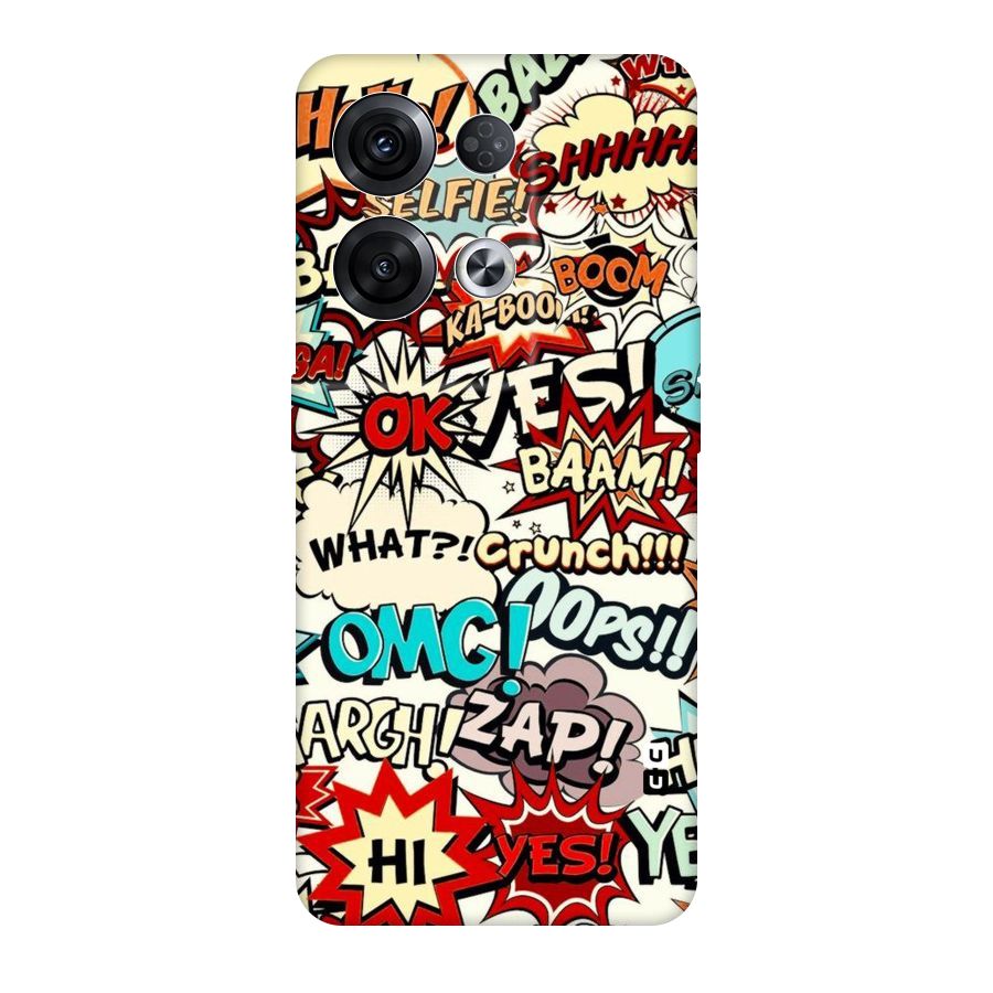 Boom Zap Original Polycarbonate Back Case for Oppo Reno8 Pro 5G