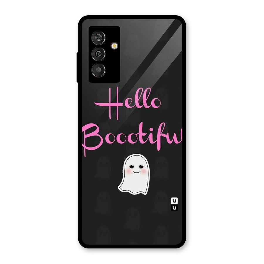 Boootiful Glass Back Case for Galaxy M13