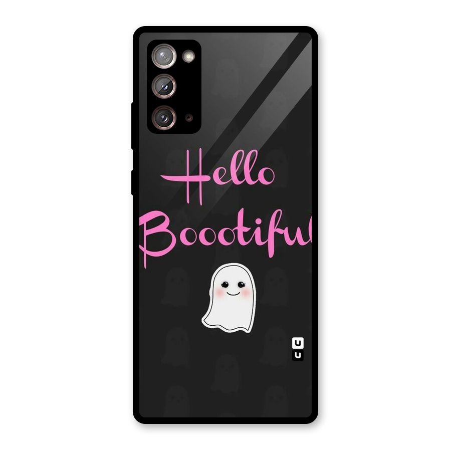 Boootiful Glass Back Case for Galaxy Note 20