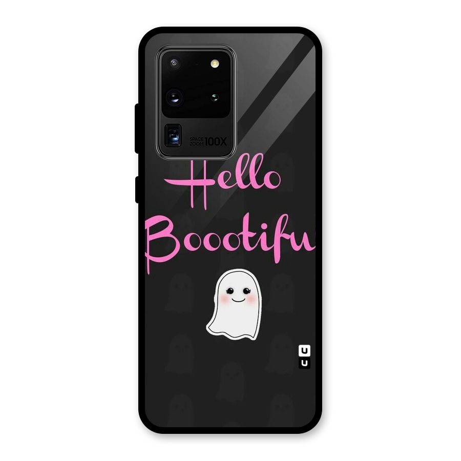 Boootiful Glass Back Case for Galaxy S20 Ultra