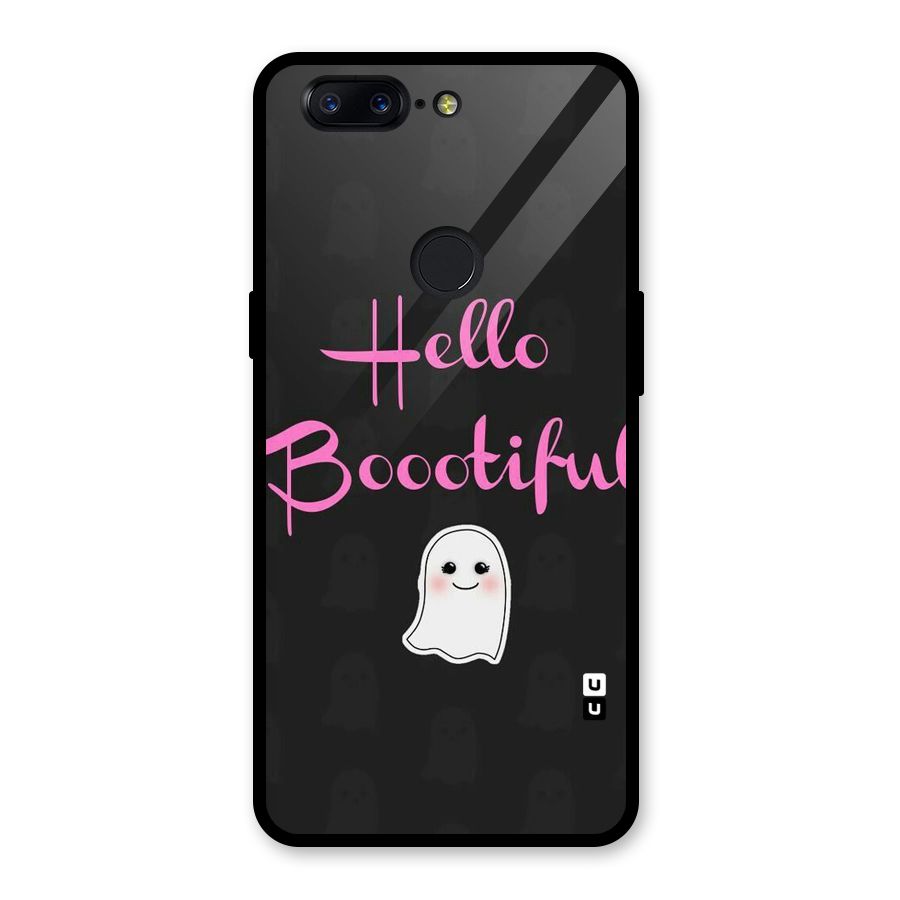 Boootiful Glass Back Case for OnePlus 5T