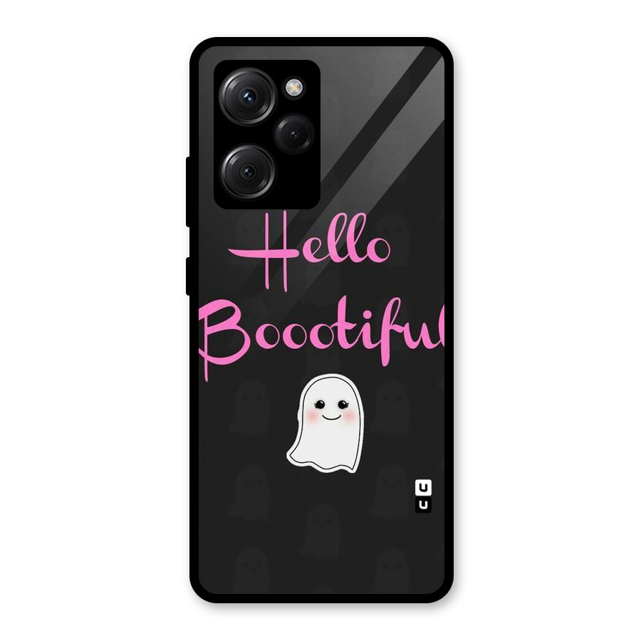 Boootiful Glass Back Case for Poco X5 Pro