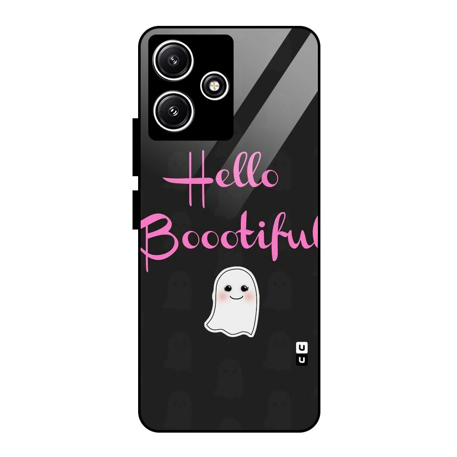 Boootiful Glass Back Case for Redmi 12 5G