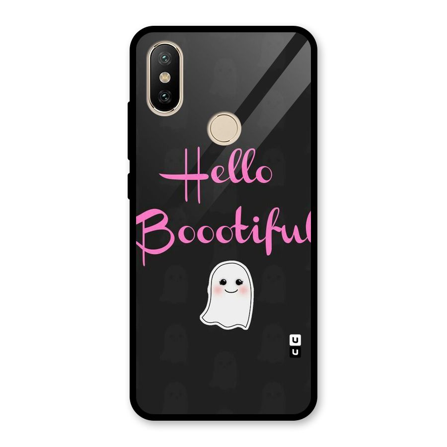 Boootiful Glass Back Case for Redmi A2