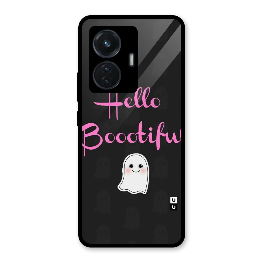 Boootiful Glass Back Case for Vivo T1 44W