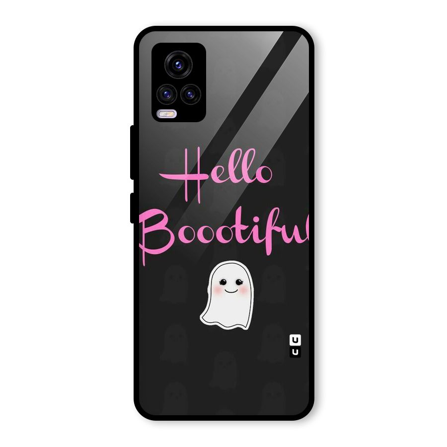 Boootiful Glass Back Case for Vivo V20 2021