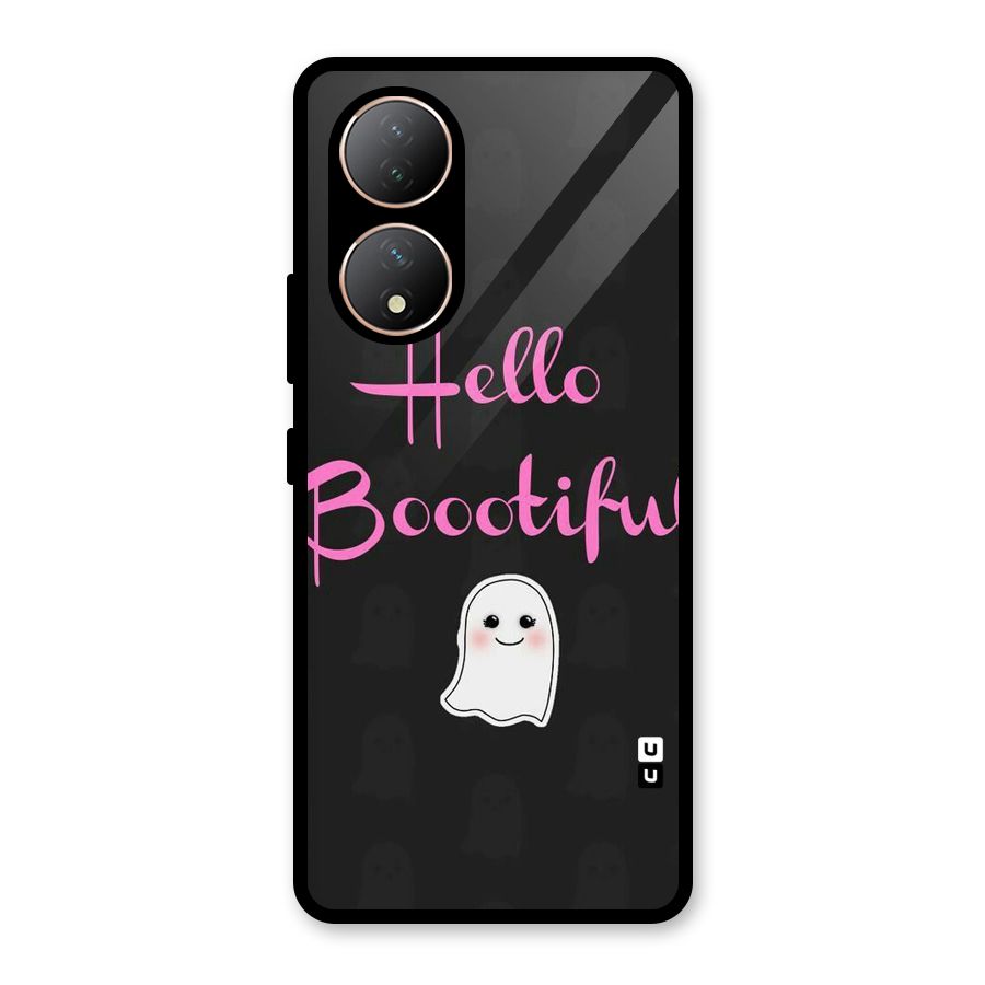 Boootiful Glass Back Case for Vivo Y100A
