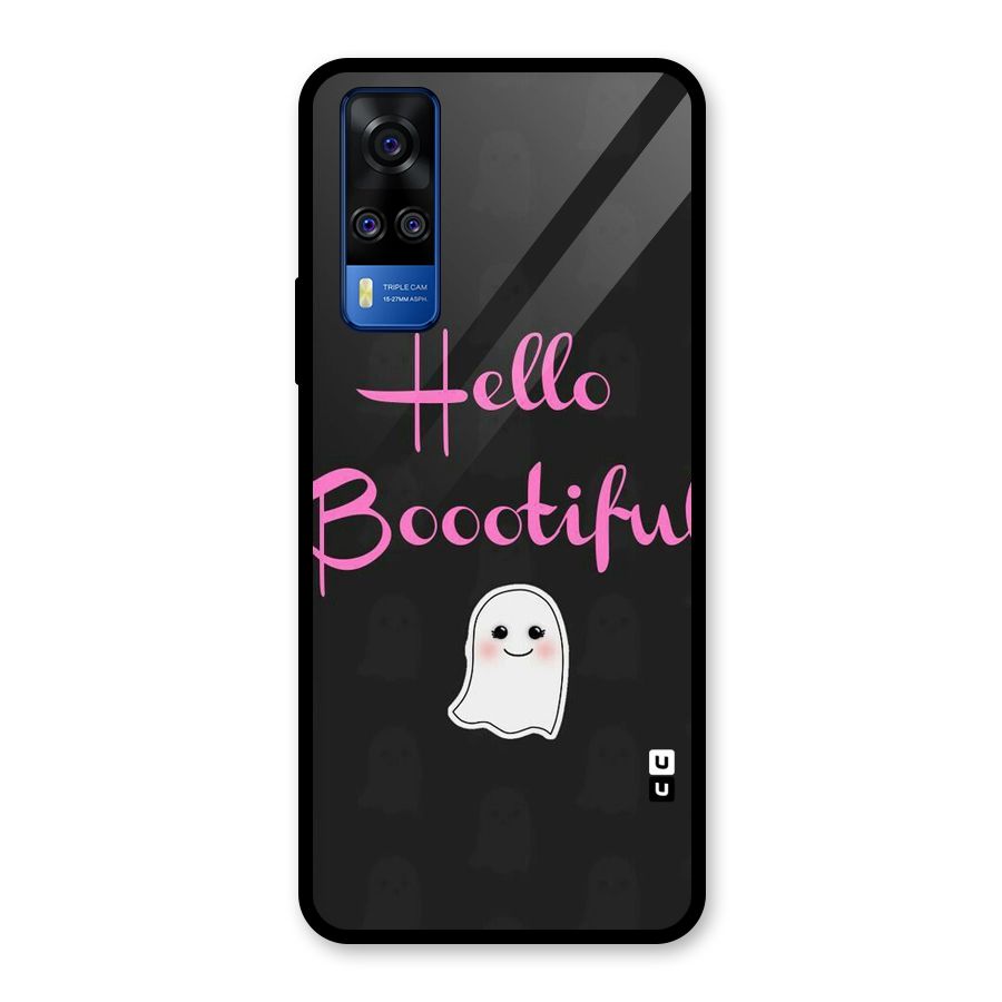 Boootiful Glass Back Case for Vivo Y31