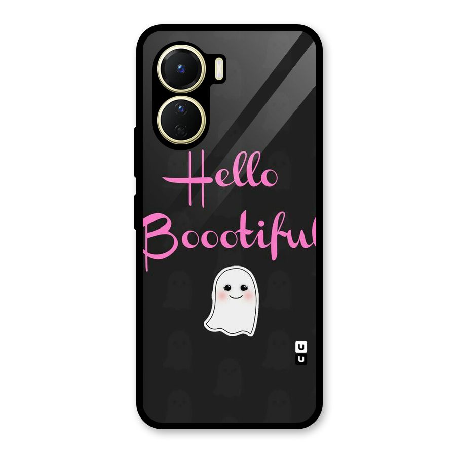 Boootiful Glass Back Case for Vivo Y56