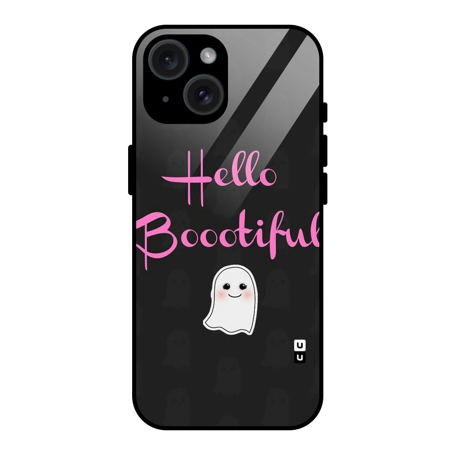 Boootiful Glass Back Case for iPhone 15