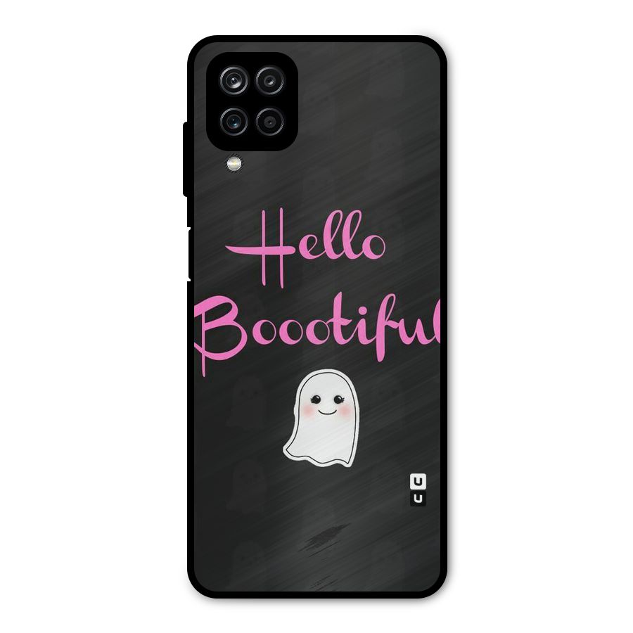 Boootiful Metal Back Case for Galaxy A12