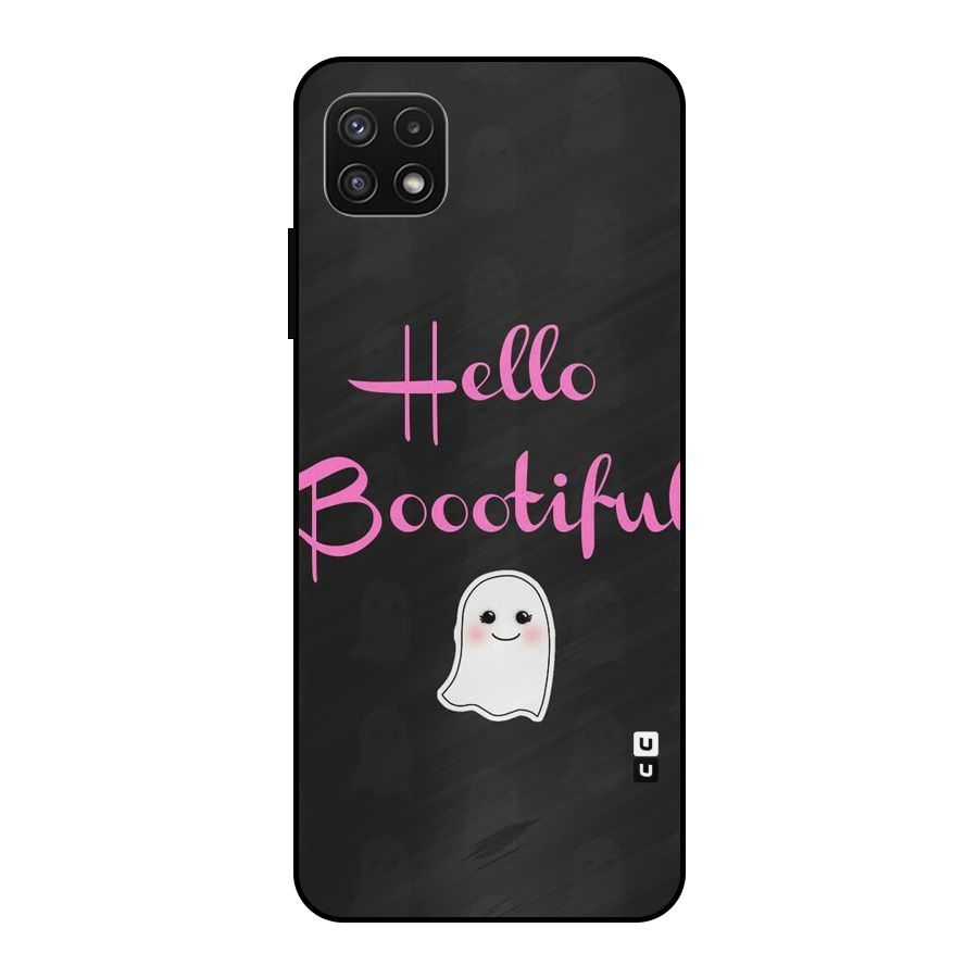 Boootiful Metal Back Case for Galaxy A22 5G