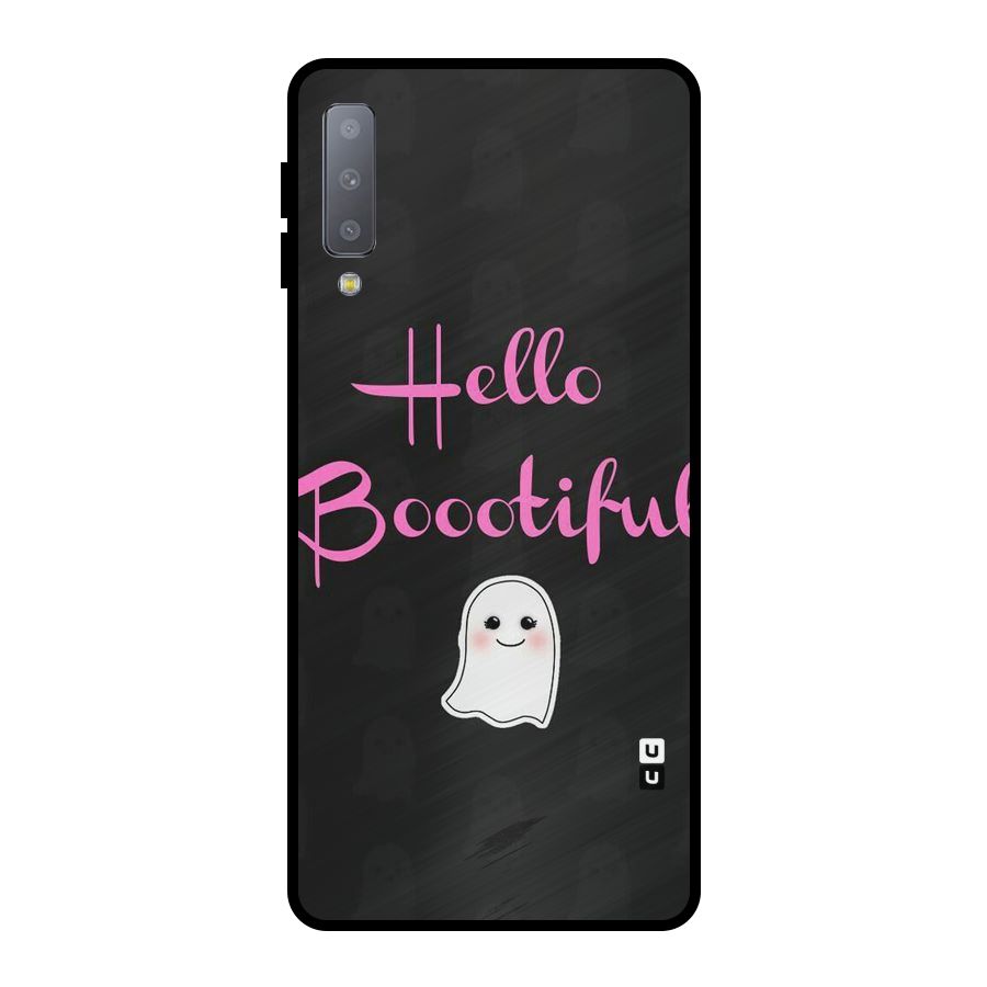 Boootiful Metal Back Case for Galaxy A7 (2018)