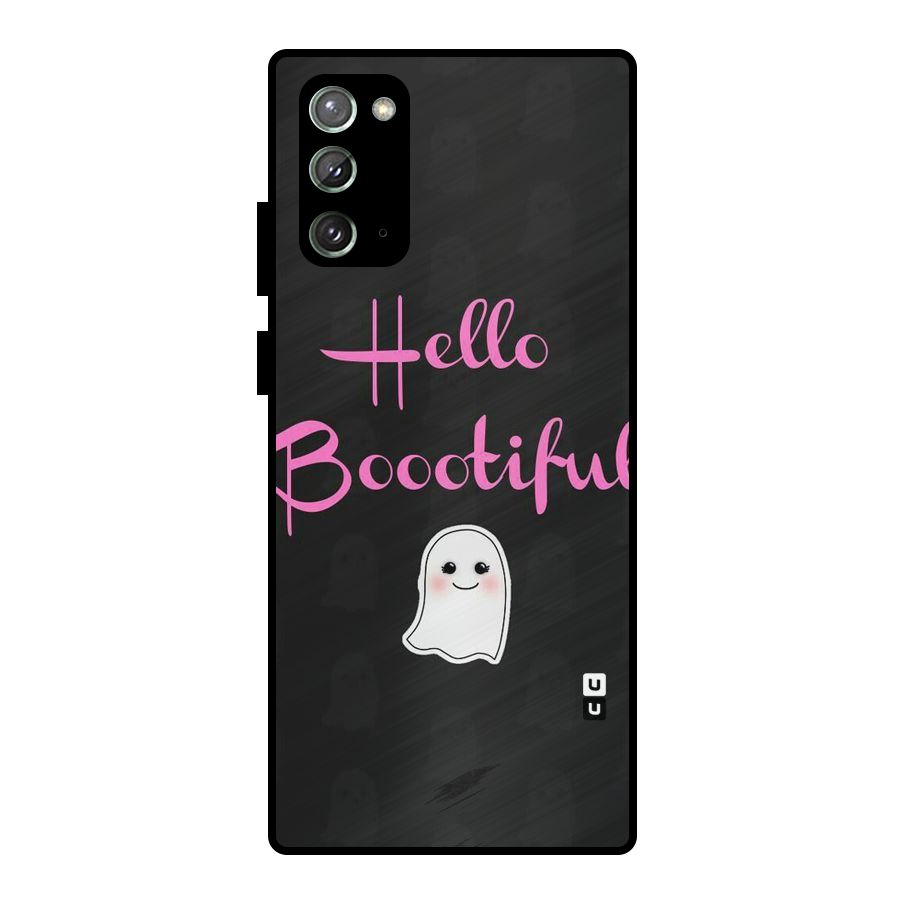 Boootiful Metal Back Case for Galaxy Note 20