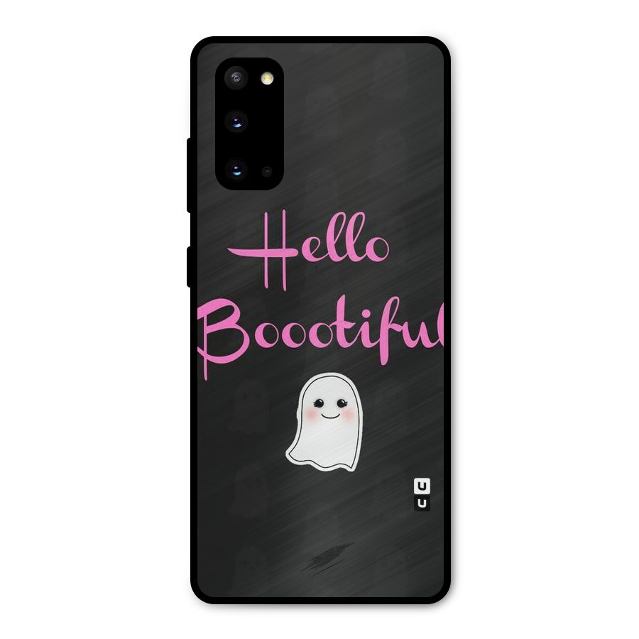 Boootiful Metal Back Case for Galaxy S20