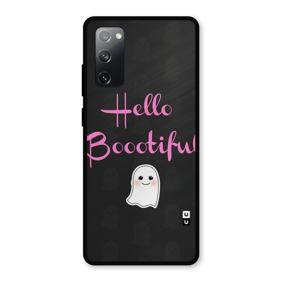 Boootiful Metal Back Case for Galaxy S20 FE