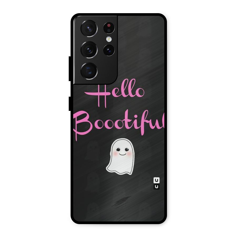 Boootiful Metal Back Case for Galaxy S21 Ultra 5G
