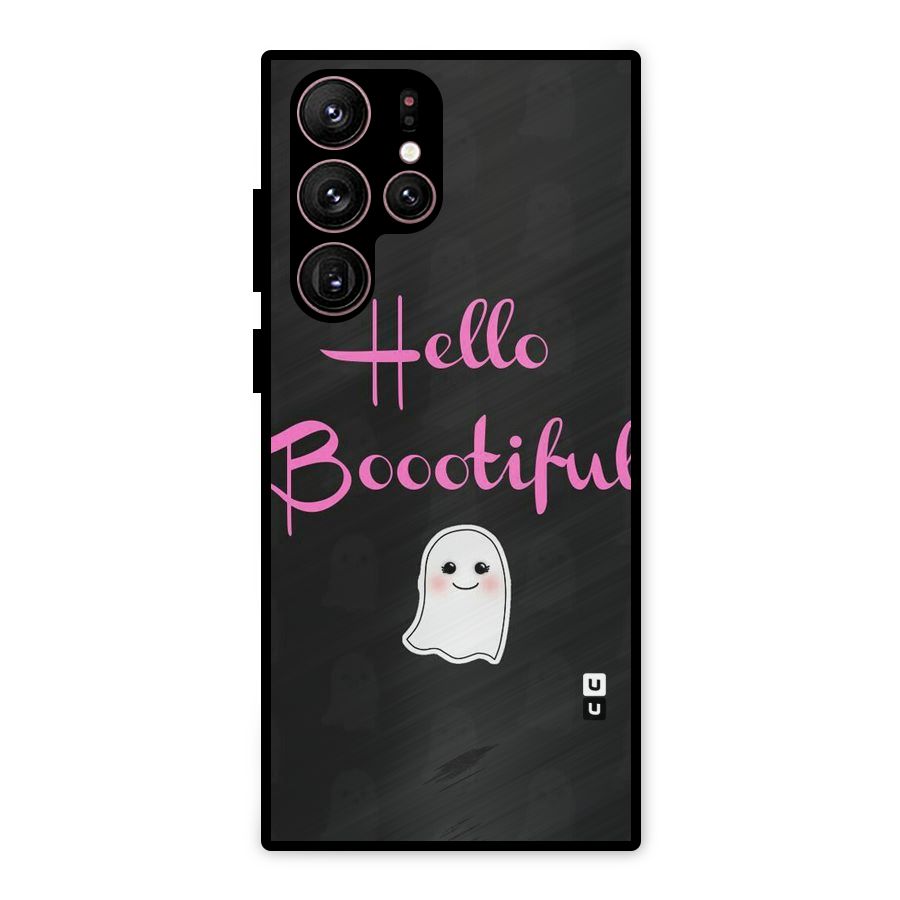 Boootiful Metal Back Case for Galaxy S22 Ultra 5G