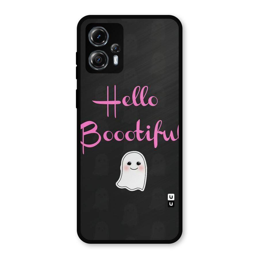 Boootiful Metal Back Case for Moto G13
