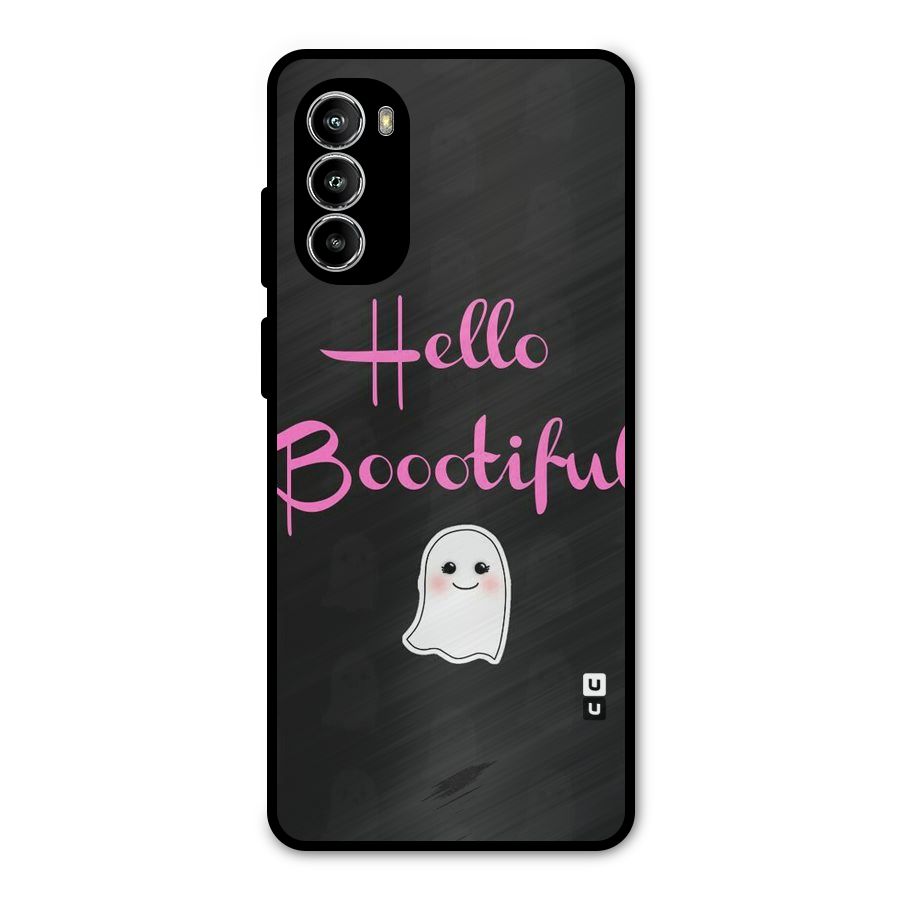 Boootiful Metal Back Case for Moto G52