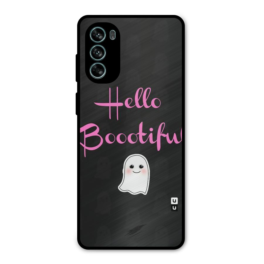 Boootiful Metal Back Case for Moto G62