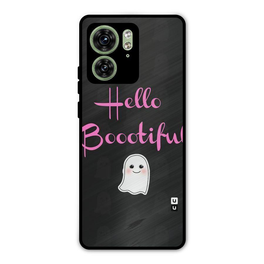 Boootiful Metal Back Case for Motorola Edge 40 5G