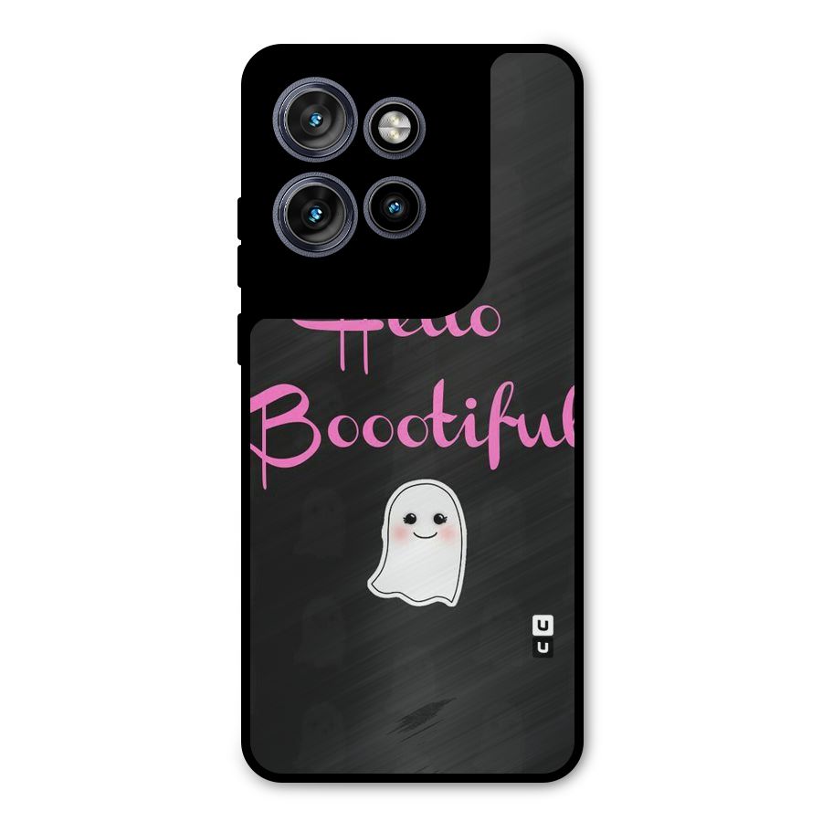 Boootiful Metal Back Case for Motorola Edge 50 Neo