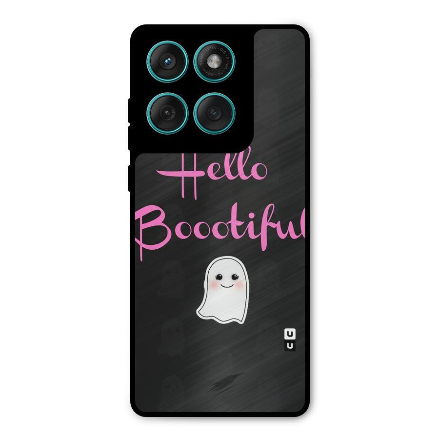 Boootiful Metal Back Case for Motorola Edge 60 Fusion